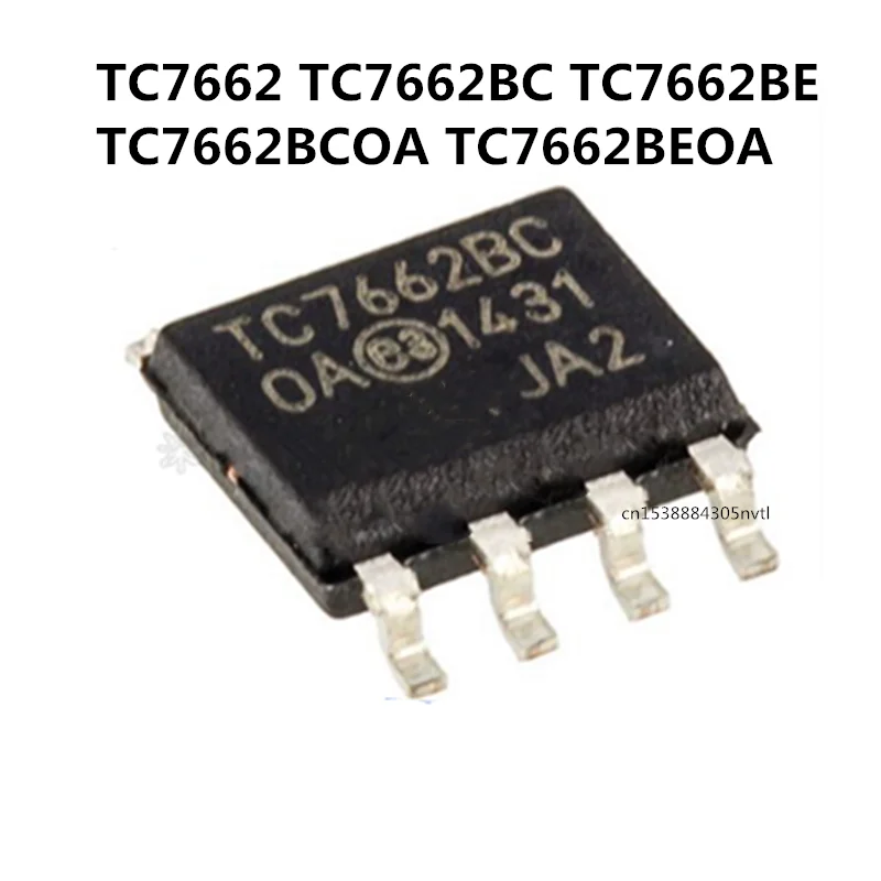 

Оригинальный 10 шт./TC7662 TC7662BC TC7662BCOA TC7662BE TC7662BEOA SOP8