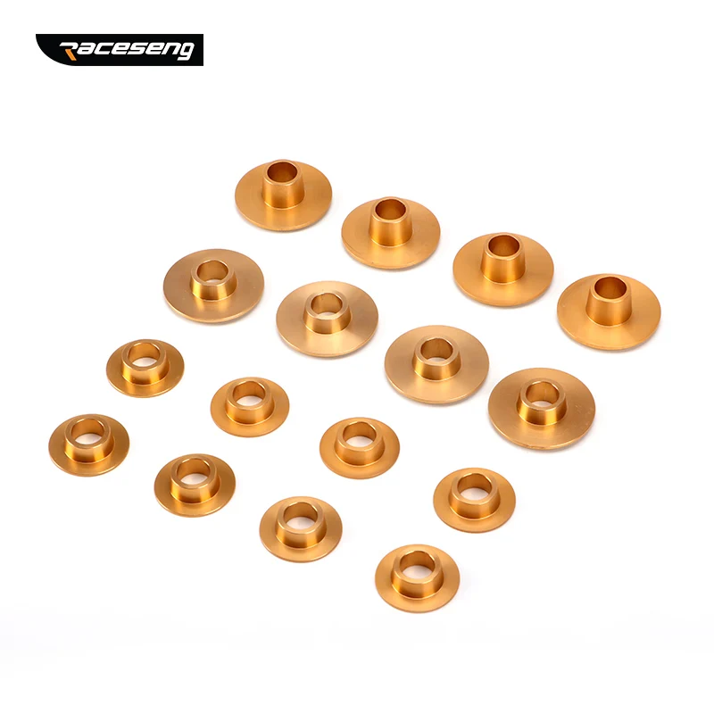 Subframe Rear Axle Rigid Collar control bushing For VW Golf 7 GTI Magotan Passat A3/S3 TT MQB Golf 8 GTI Forged aluminum alloy