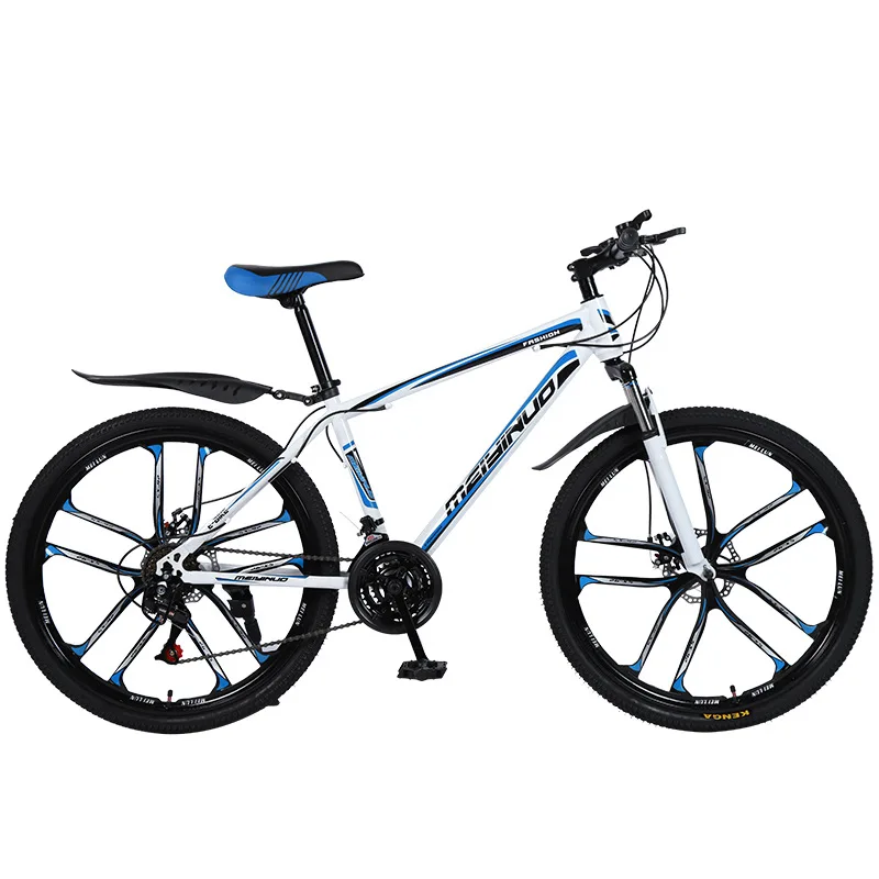 WolFAce 26 Inch 21/24/17 Speed Mountain Bike Adult Bicycle With Double Disc Brakes Variable Speed Adult Bicycle 2021 New