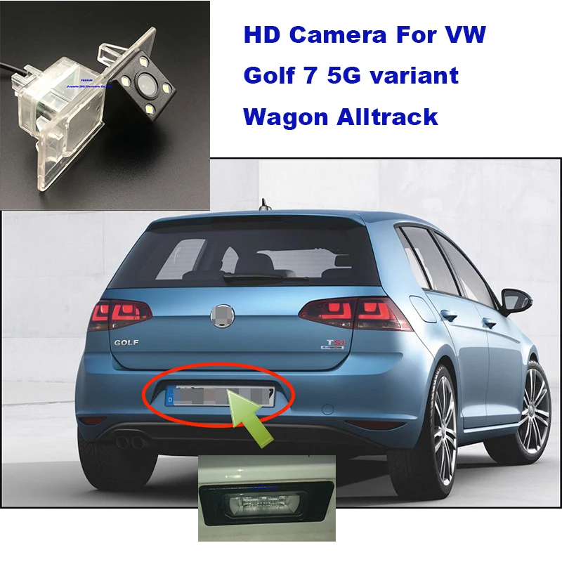 Yessun rear camera For Volkswagen VW Golf 7 5G variant Wagon Alltrack CCD Rear View camera vehical backup camera