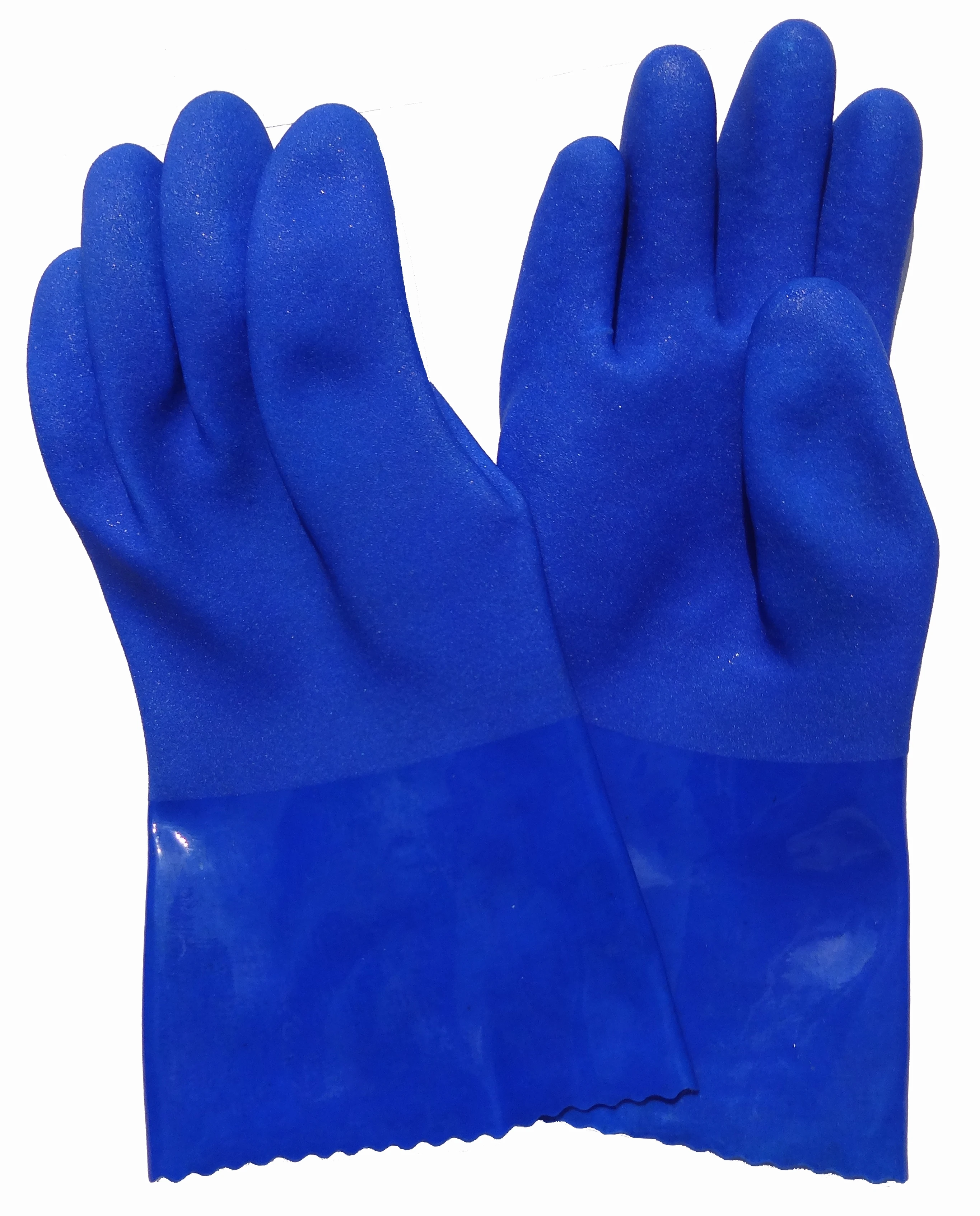 Long Cuff PVC Safety Glove Chemical Acid Base Resistant Household Fishing Glove Wear Oil Proof Work Gloves