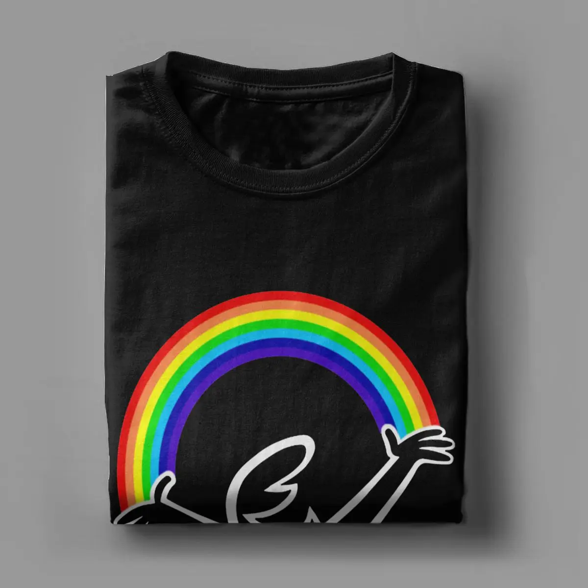 La Linea Men Lineman Rainbow La Linea T Shirt 100% Cotton Clothing Vintage Short Sleeve O Neck Tees Birthday Present T-Shirt