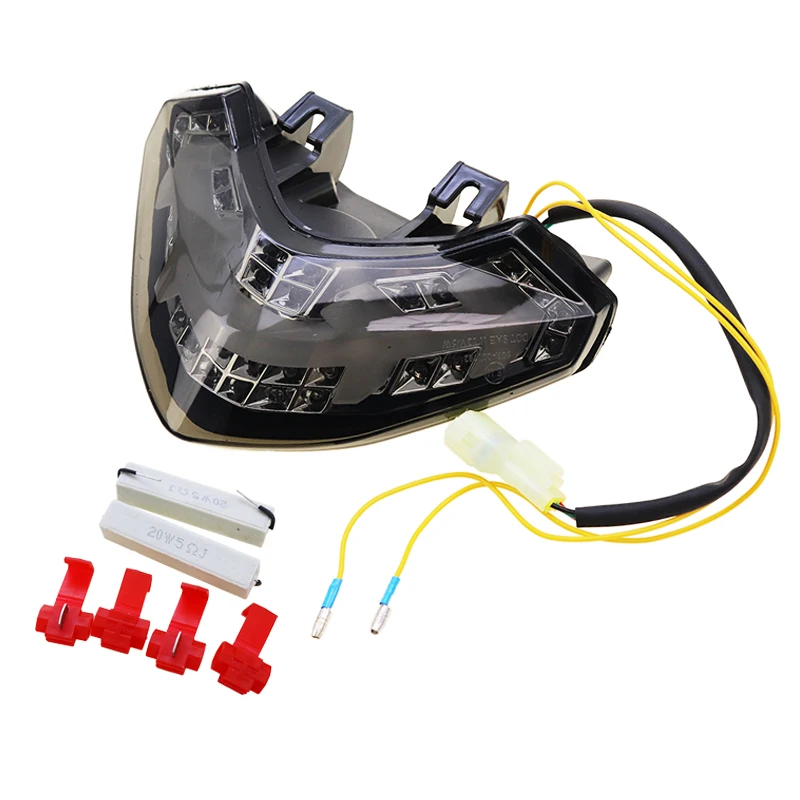 Fit For Ducait Multistrada 1200 1200S 2010 2011 2012 2013 2014 Motorcycle Tail Light Rear Brake Turn Signal Integrated LED Light