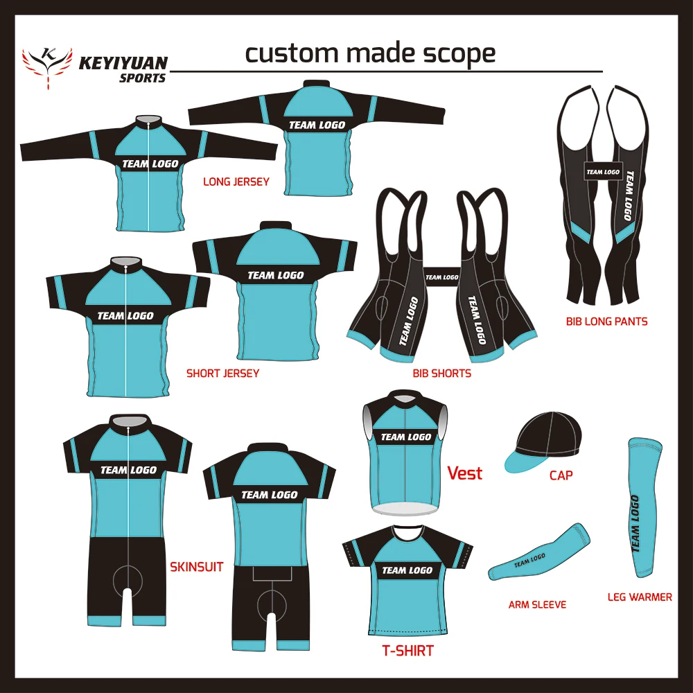 Custom Cycling Jersey 2022 Team Bike Uniform Four Seasons Racing Road Maillot Ciclismo Hombre DIY Design