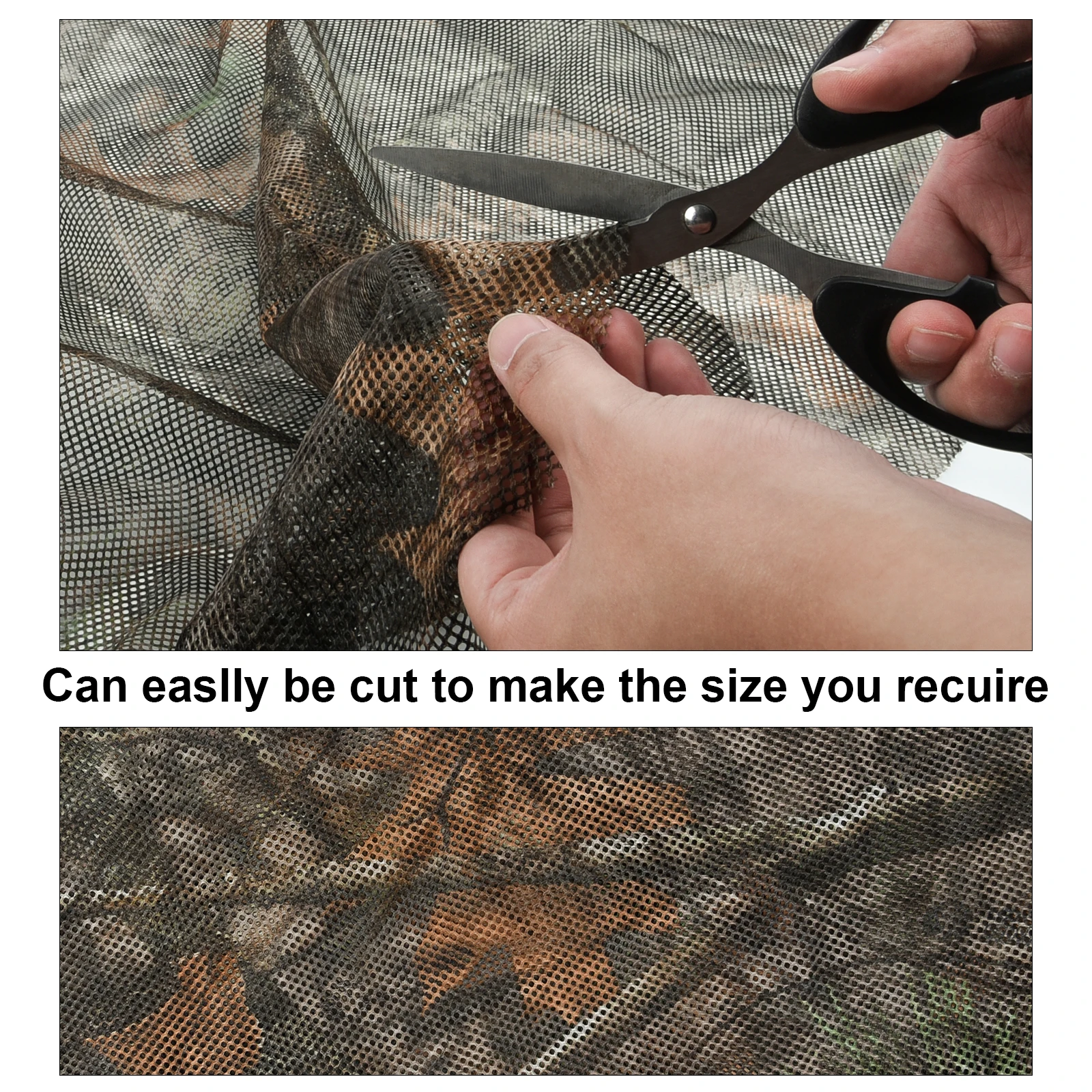 Camouflage Net 300D Big Tree Bionic See Through Camping  Disguise For Hunting Blind  Camo Netting Outdoor Shadow Gazebo Shading