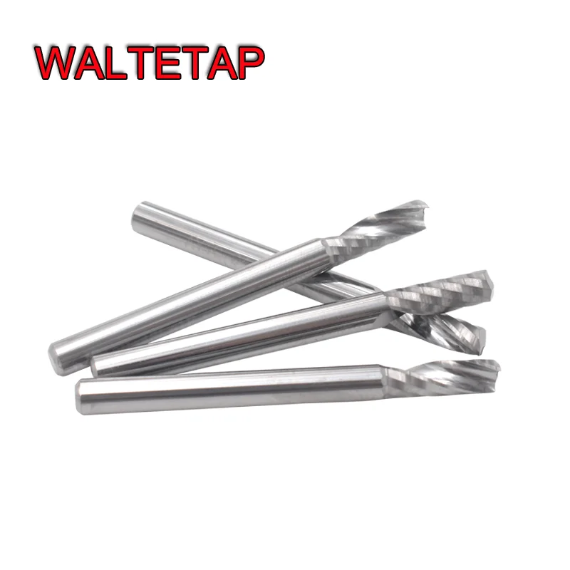 WALTETAP 1PCS Tungsten Steel Single tooth Milling Cutter 3.175 4 6 8 10 12 mm High Precision mill mills cutters