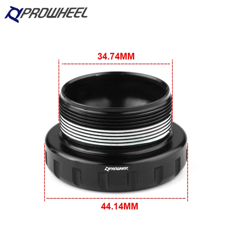 PROWHEEL Snow Bike BB Fat Bike Axle Threaded External Bearing Bottom Bracket BB 83/100/120mm Fat Bicycle Crankset Parts