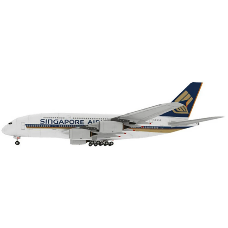 3D 1:300 True Scale Airbus A380 Australia Emirates Singapore Airlines Paper DIY Craft Civil Aviation Home Decoration Handmade