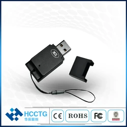 ACS Portable Mini Smart Card Reader IC Chip Contact Card Reader Writer USB Interface ACR39T-A1