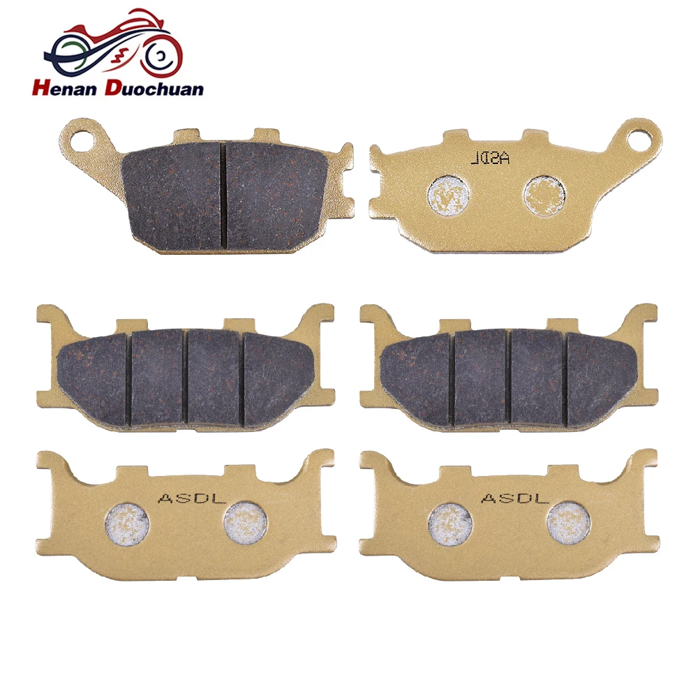 Motorcycle Front Rear Brake Pads For Yamaha XJ6-F XJ6 XJ6F XJ600 Diversion XJ 600 XJ6S XJ6N XJ6-N FZ6 FZ6N Diversion Naked Fazer