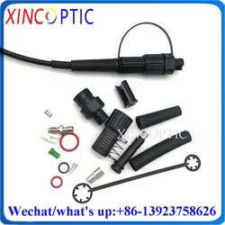 IP67 Huawei Corning Mini Waterproof Outdoor Fiber Optic Corning Empty Connector with Ferrule OptiTap Fiber Optic Jumper Adaptor