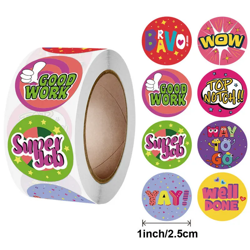 cartoon animals encouragement stickers children\'s school teacher reward sticker A vehicle, a car, a bumper sticker