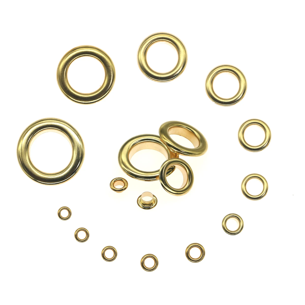 

Light Gold Brass Eyelets, Best Eyelets, Scrapbooking Accessories, Knitwear, Jeans Apparel, Bags, Shoe, 3mm-20mm