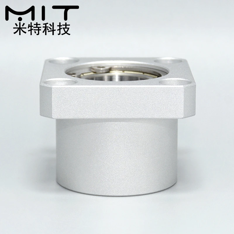 factory outlet Aluminum Flange Square Housing Bearings with Housings supporting seat Double Bearings positioning and insert type