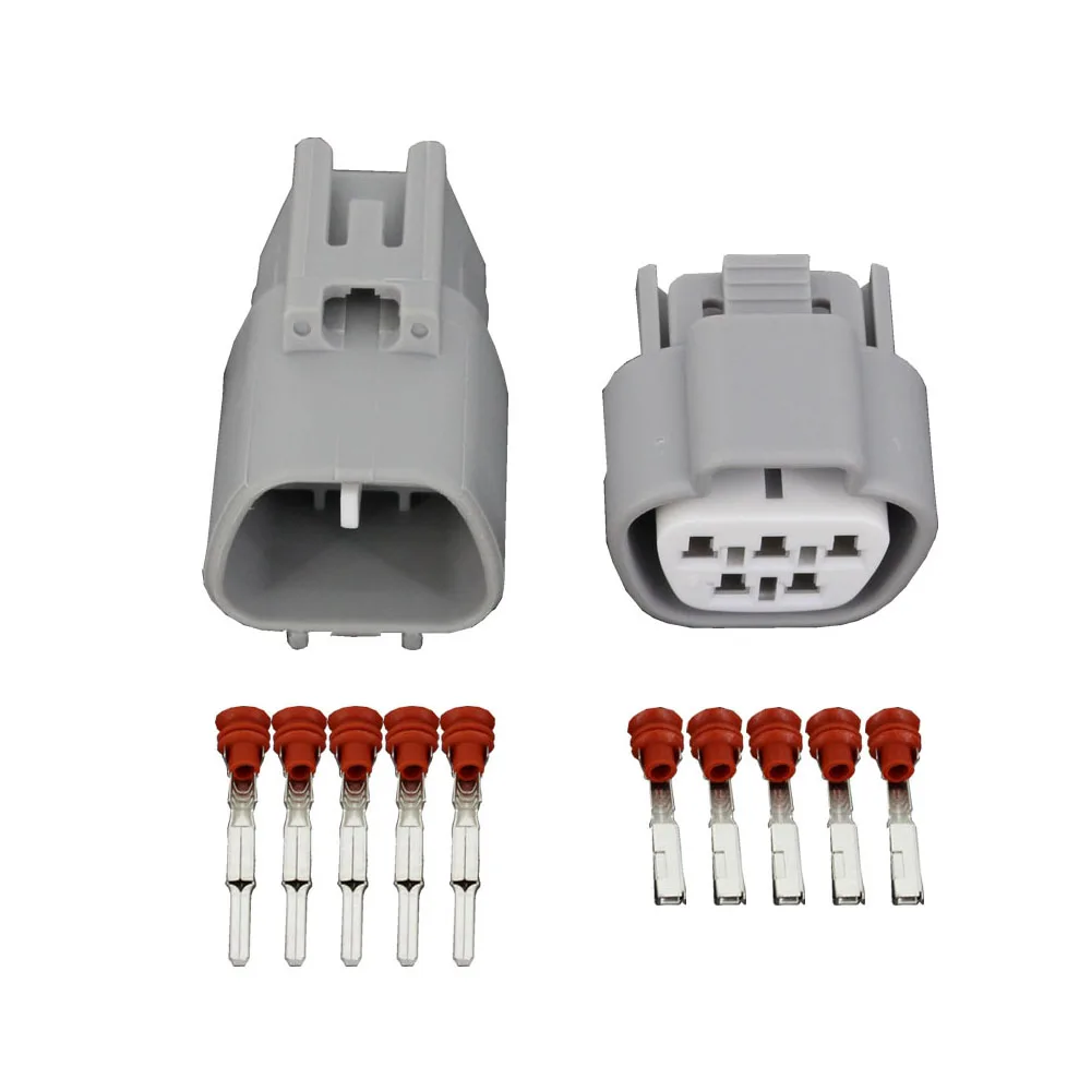 

5 Pin Waterproof Automotive Connector 5 Pin Female And Male Plug Socket with Terminal DJ7055Y-2.2-11/21