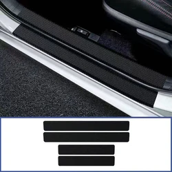 자동차 문 문턱 보호대 스티커 HONGQI H5 HS5 HS7 HS9 용, 자동차 스타일링 액세서리, 4 개입