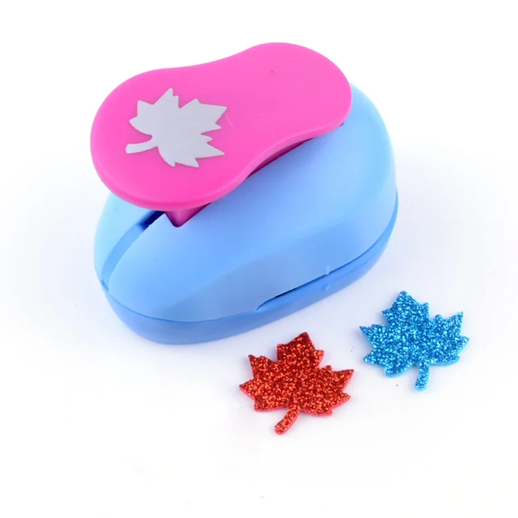 2.5cm artisanat fait à la main et outil de Scrapbooking poinçon de papier pour galerie de photos bricolage carte-cadeau poinçons dispositif de gaufrage feuille d'érable