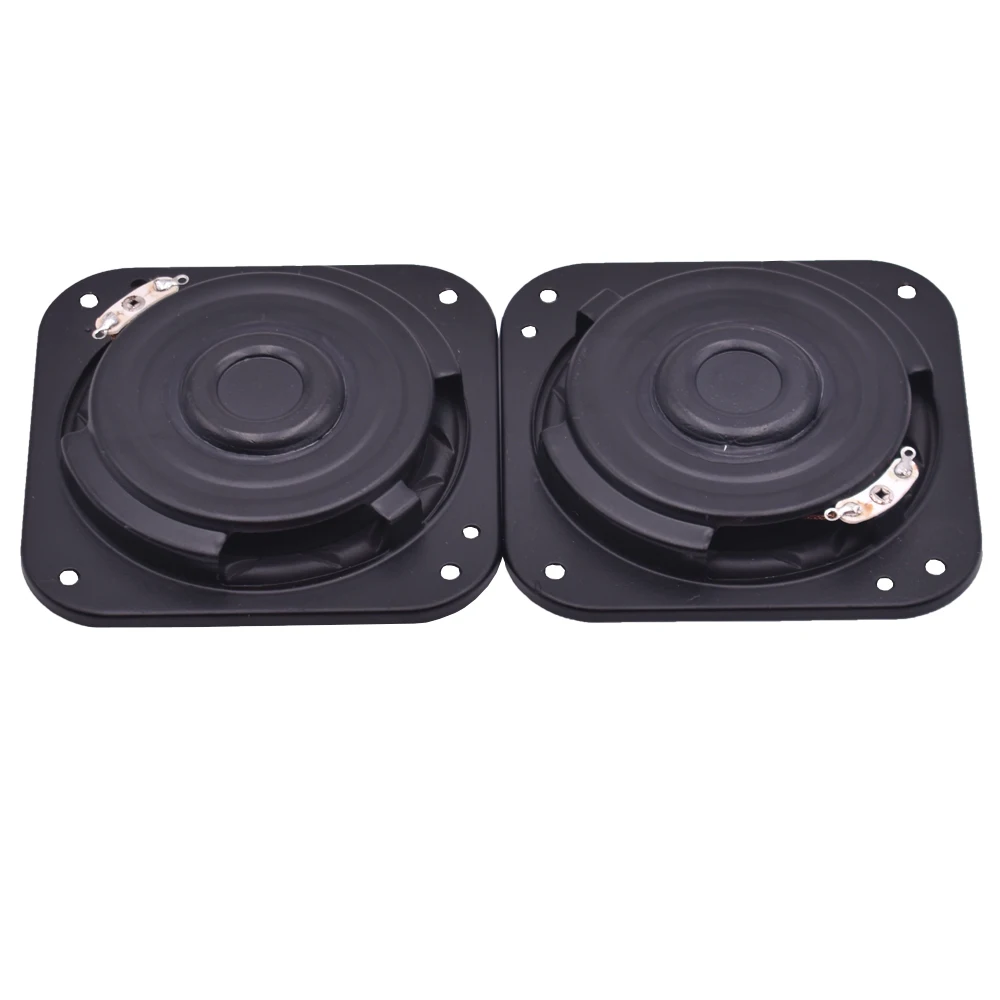 Tenghong 2pcs 3 Inch Portable Audio Speaker 8Ohm 15W Ultra Thin Subwoofer HIFI Speaker Unit Home Theater Stereo Bass Loudspeaker