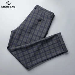 5XL 6XL 7XL 8XL 9XL Classic Plaid Suit Pants 2021 Brand Clothing High Quality Banquet Wedding Business Casual Men's Loose Pants