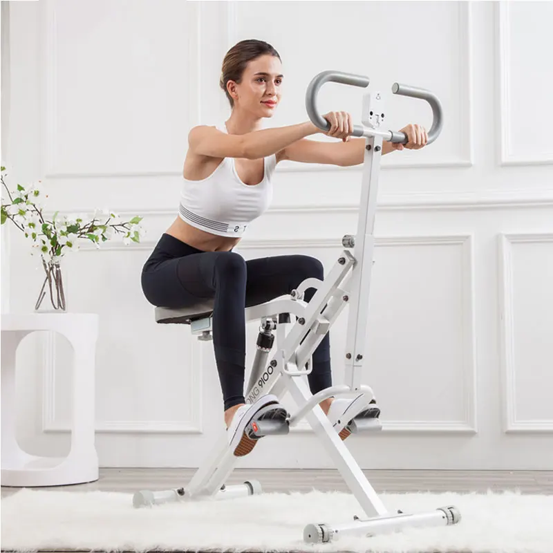 Home Foldable Fitness Equipment Horse Riding Machine Multifunctional Indoor Thin Belly Plastic Weight Loss Exercise Equipment