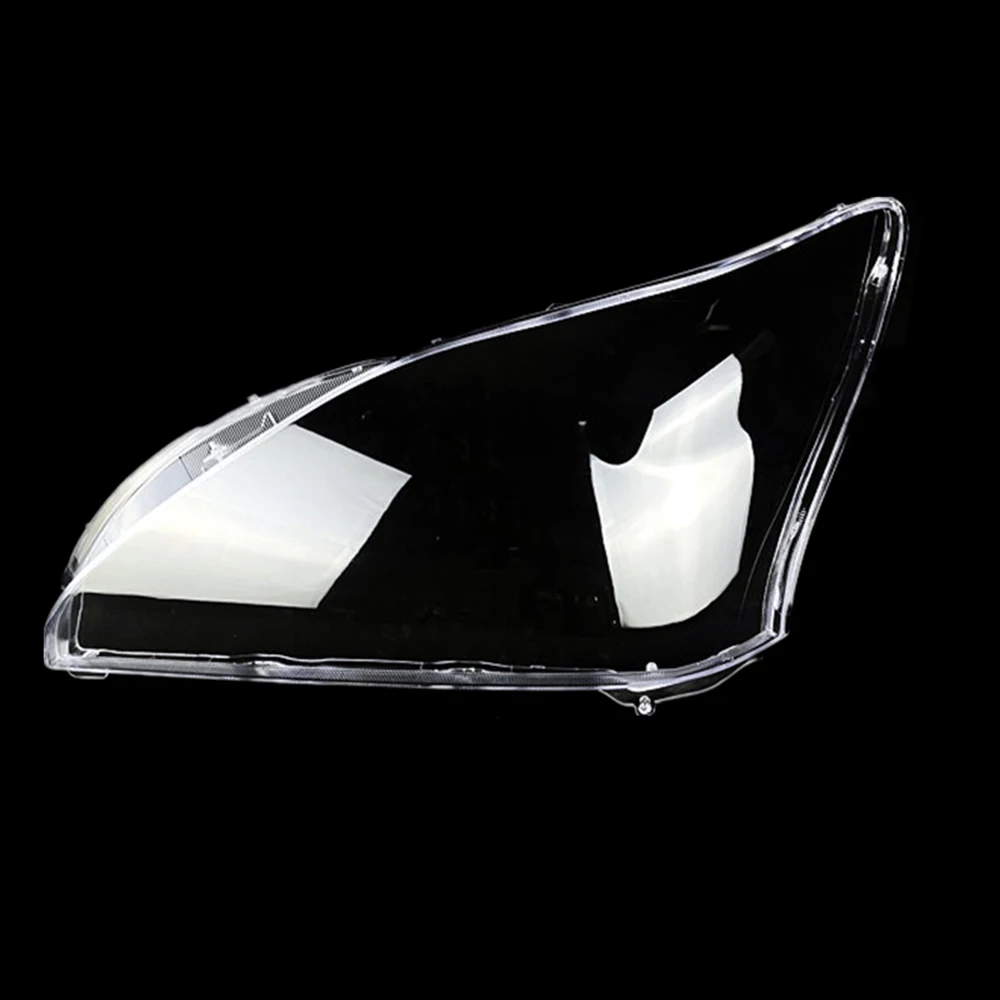 Car Front Headlight Glass Headlamp Caps Transparent Lampshade Lamp Shell Auto Lens Cover For Lexus RX300 RX350 RX400 2003~2008