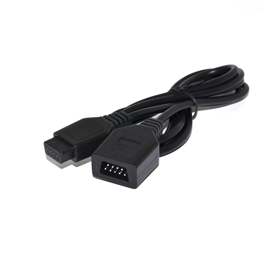 Kabel ekstensi 9 pin 1.8m untuk konsol Sega Genesis 2 3 untuk pengontrol MD2