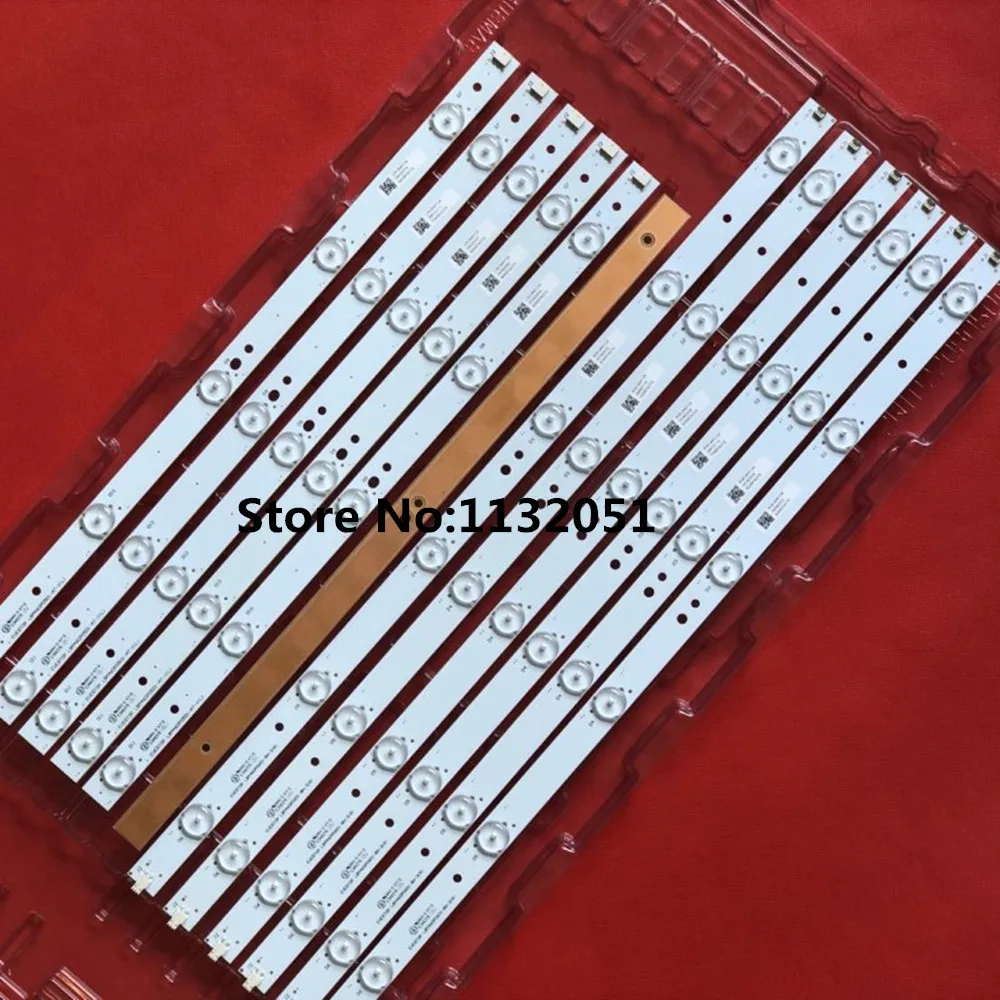 12Pcs Đèn Nền LED Cho SHARP LC-46LD266K 46PFL3218K LBM460P0601 A1-BU-3 R AU-1 LBM460P0501-AT-1 L TPT460H1-HN04