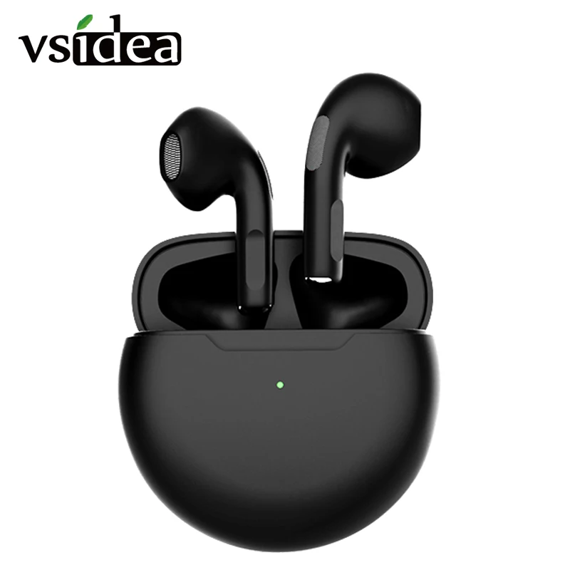 Vsidea Wireless Earbuds Bluetooth 5.1 Earphone True Wireless Stereo Headphones 20Hrs Playtime Charging Case Built-in Microphone