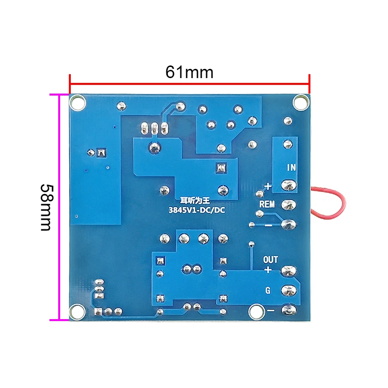 GHXAMP amplificatore altoparlante preamplificatore alimentatore DC alimentazione singola a doppia alimentazione DC12V a doppia alimentazione isolata