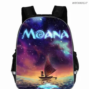 Nova Disney School Taschen Rucksack Schüler Tasche mit Cartoons Vaiana Moana Print Kinder Buchbag School Rucksack für Mädchen Hauptverkäufe Moana Children's Rucksack - №8