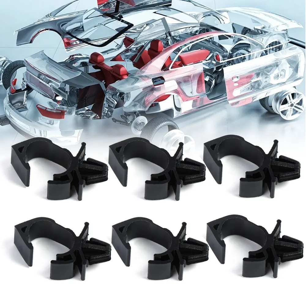 20 Clip In Plastica Per Tubi Olio E Cablaggi Auto – Fissaggio Sicuro Per Diametro 11 Mm