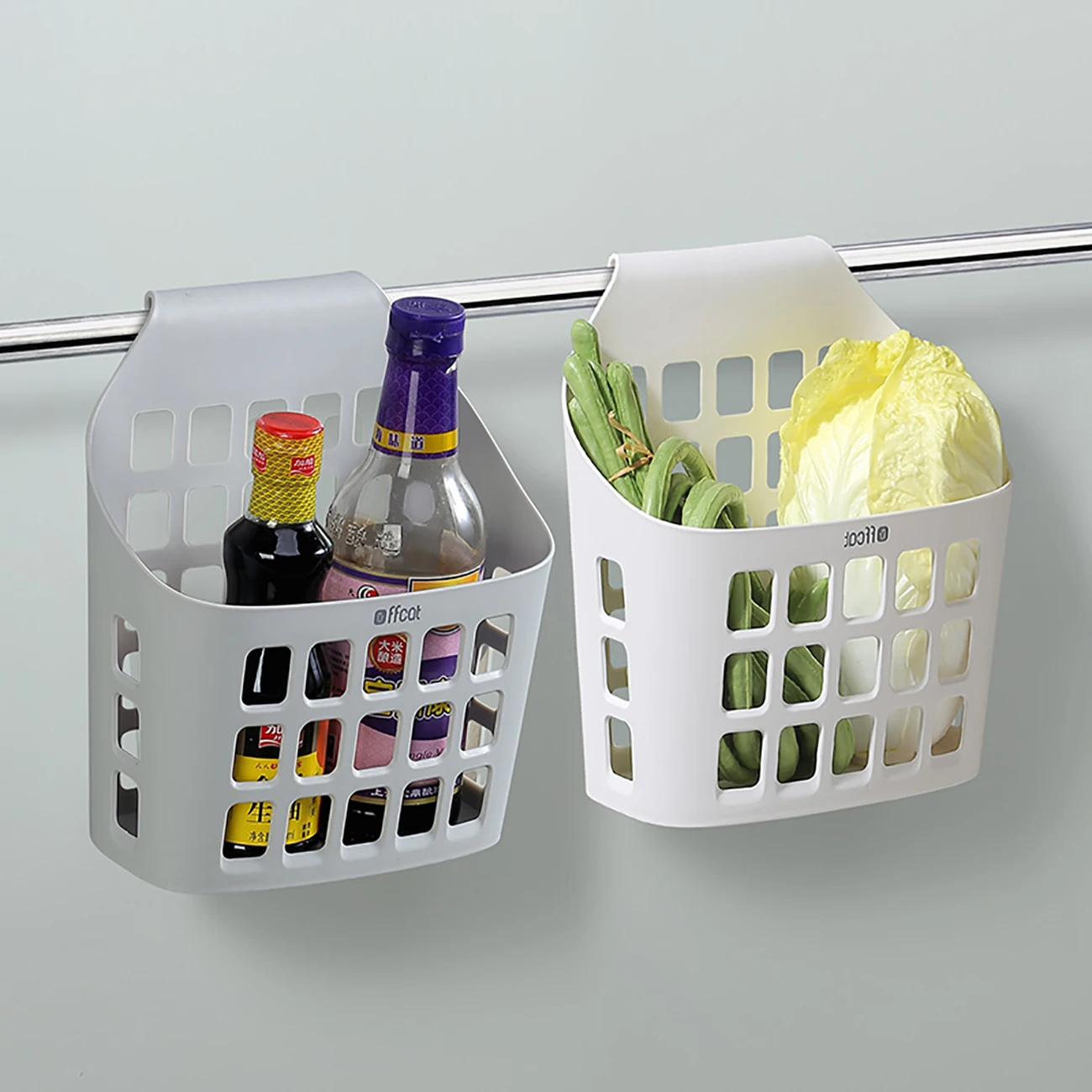 Wall-Mounted Laundry Basket Clothes Storage Basket Household Clothing Storage Box Bin