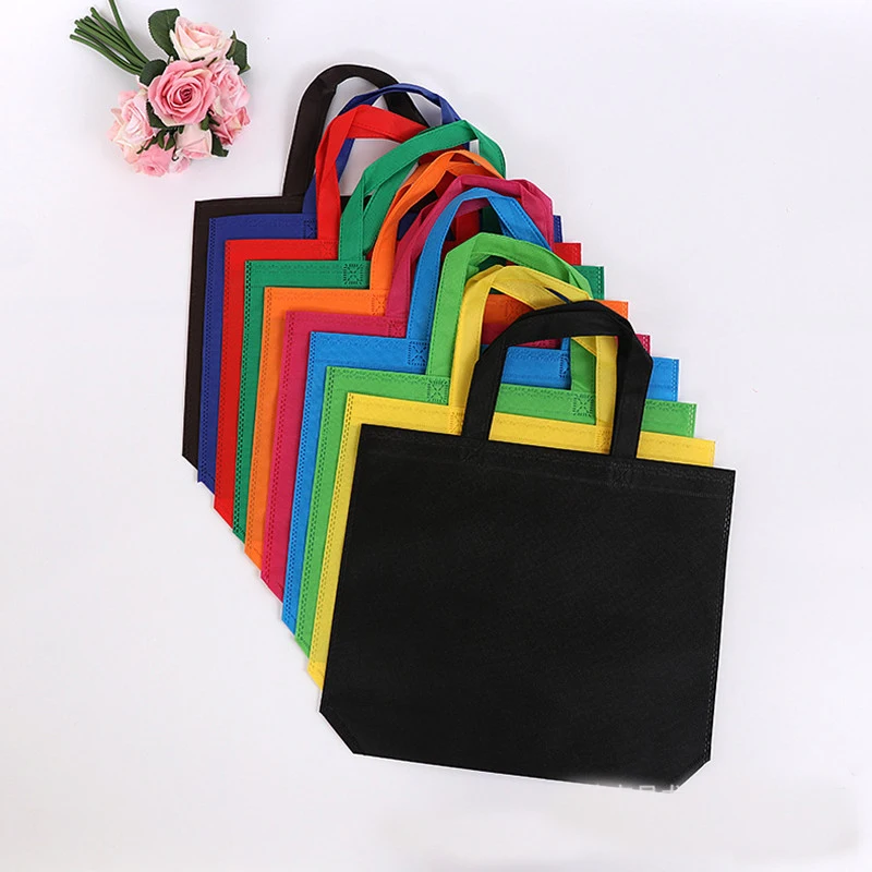 35*45cm  non woven bag customize logo one side print