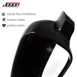 Tampa preta brilhante para retrovisor, capa para espelho retrovisor vw golf 4 iv gti r32 jetta mk4 bora 1j passat b5 9 principais vendas capa retrovisor bora - №3