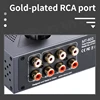 xDuoo MT603 MT-603 다중 선택 프리 앰프 12AU7 튜브 앰프 프리 앰프 4 오디오 입력 RCA 5