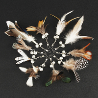 10pcs Short Feather Cat Toy DIY Replace Cat Teaser Stick Replacement Pet Toy Accessories