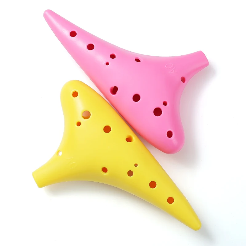 12 Hole Ocarina Ceramic Alto AC Entry-Level resin Legend of Ocarina Flute Music Instrument