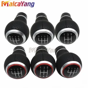 Car Leather Gear button, 5, 6 speeds, 12mm, Audi A3, S3, 8p, 2003-2013, A4, S4, Q5, S-Line, 2007-2015 12 Main Sales Puller Audi A3 - №6