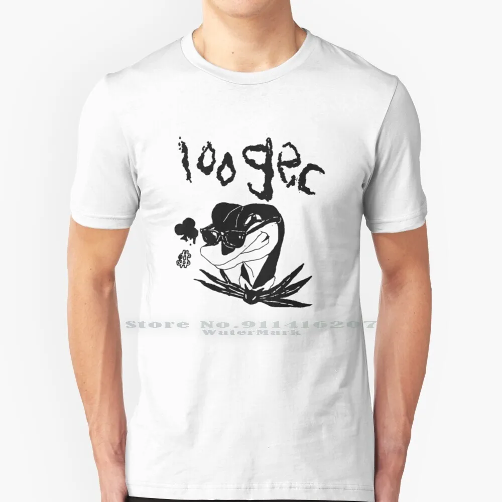 100 Gec 100% Cotton T Shirt 100 Gecs 1000 Experimental Pop Future Laura Les Dylan Brady Pc Music Nightcore Fantano Gecko Gex