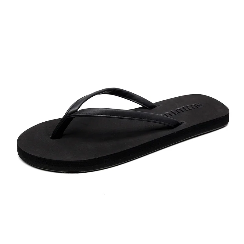 Ｗomen Flat Slippers Slip-on Summer Shoes Couples Beach Flip Flops Soft Sole Sandals Female Male Fashion Slides