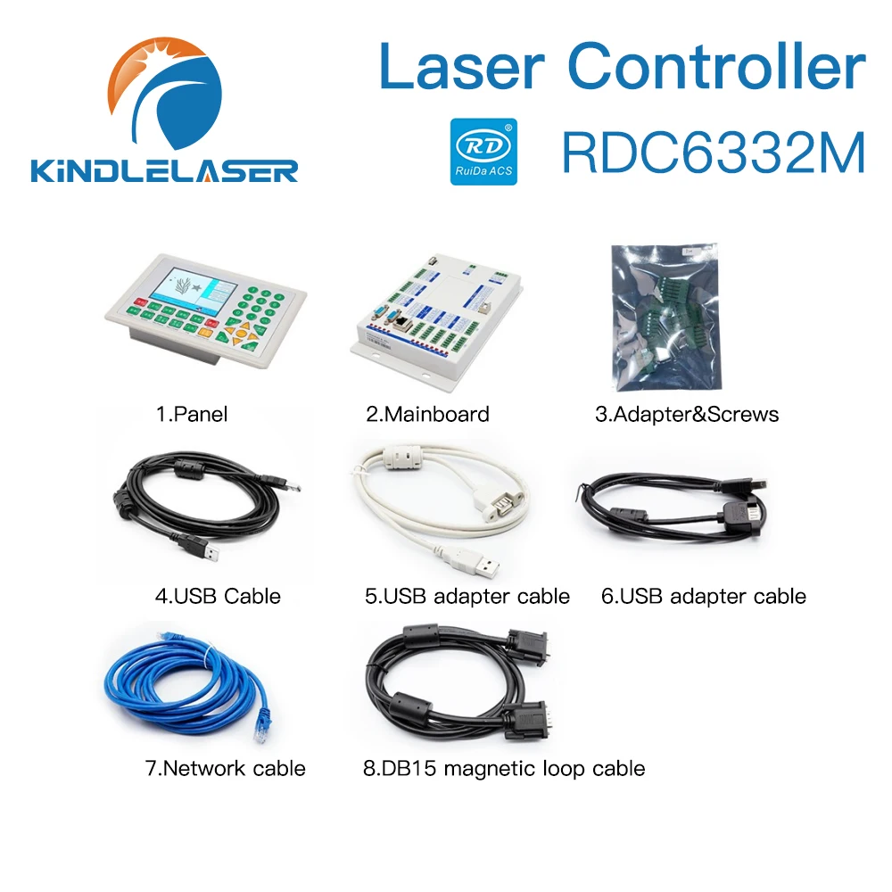 KINDLELASER Ruida RDC 6332M Co2 Laser DSP Controller per incisione Laser e macchina da taglio RDC DSP 6332M