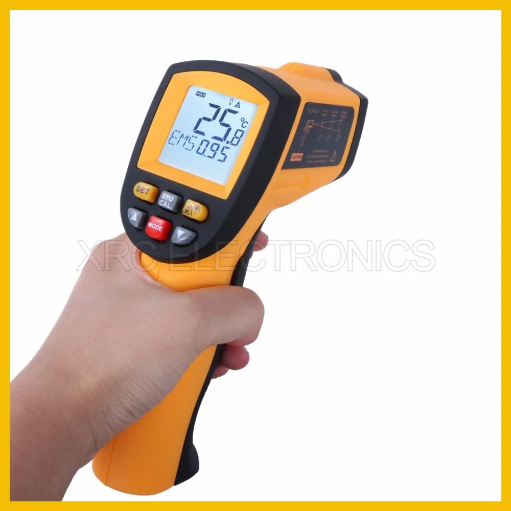 RZ Infrared thermometer thermal handheld digital electronic car temperature non-contact hygrometer Infrared thermometer