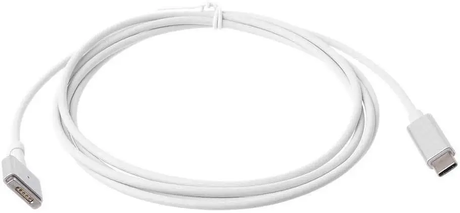 USB-C to Mag-Safe Charging Cable 1 2 T-Lip 2012 13 14 15 16 MacBook Pro Air 13 inches, Type-C Male to 5 pin Male, 60w45w87