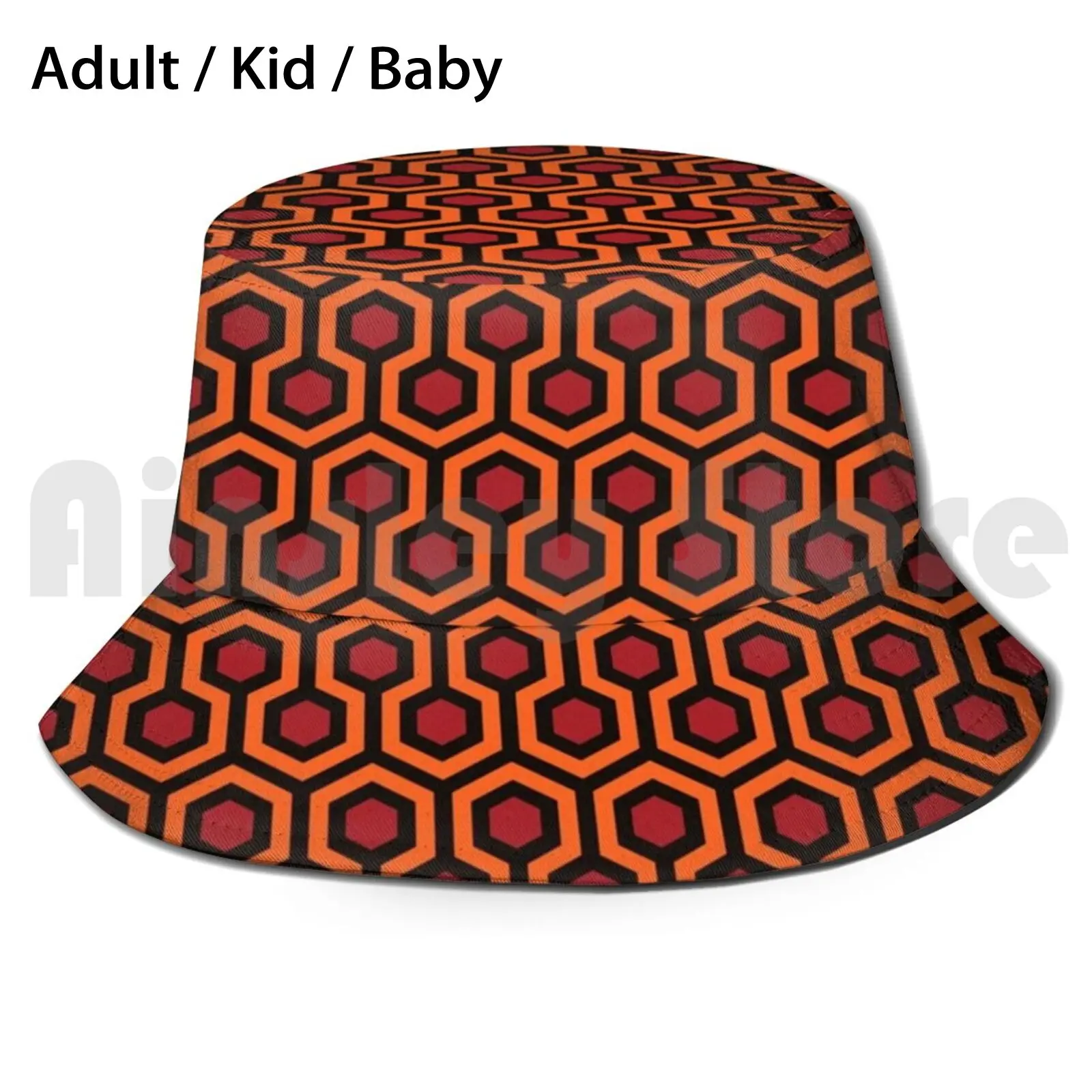 The Shining-Overlook Hotel Carpet Pattern Sun Hat Foldable UV Protection The Shining Overlook Hotel Carpet Pattern Jack