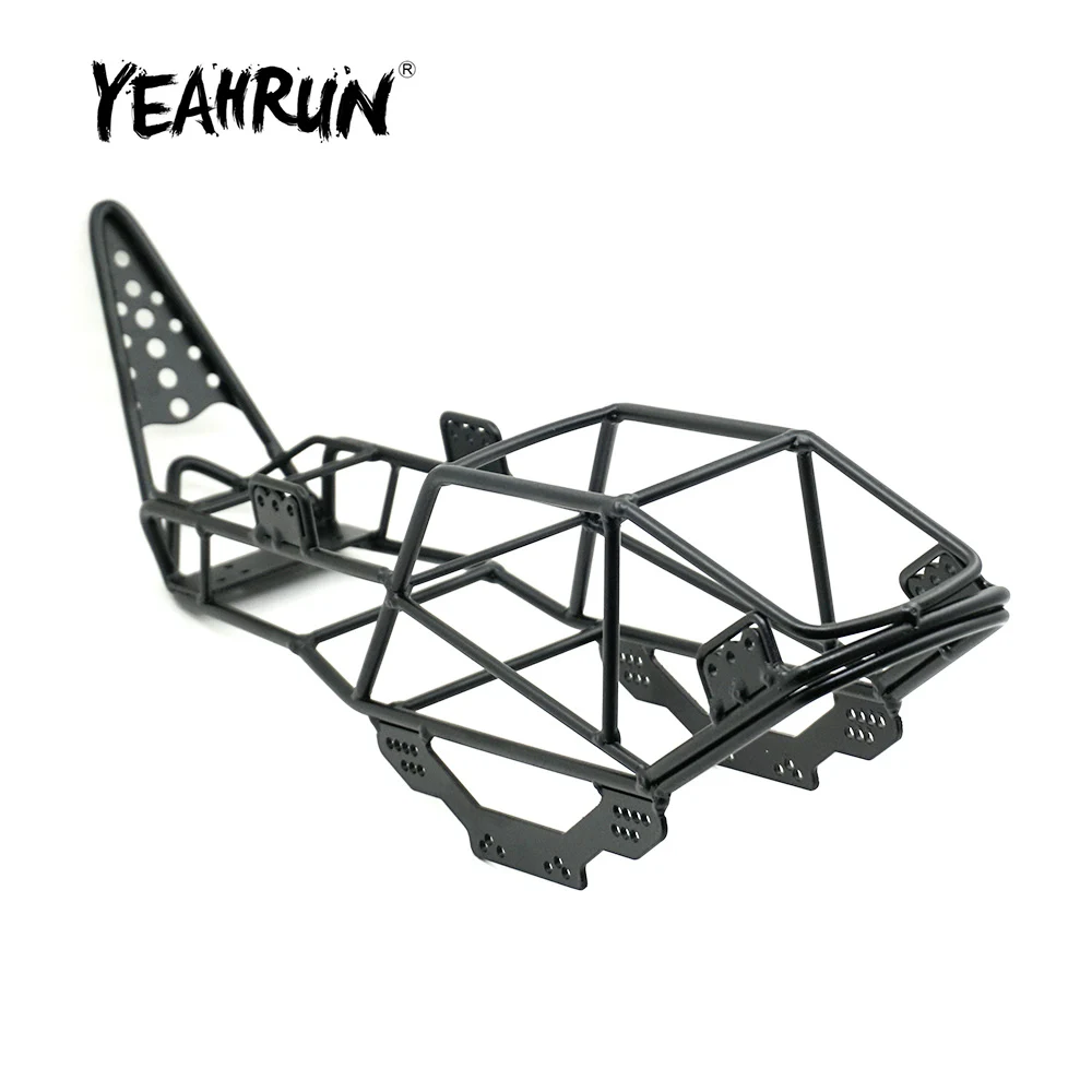 YEAHRUN Steel Roll Cage Frame Body Chassis for Axial SCX10 1/10 RC Crawler Truck Car Model Replacement Parts