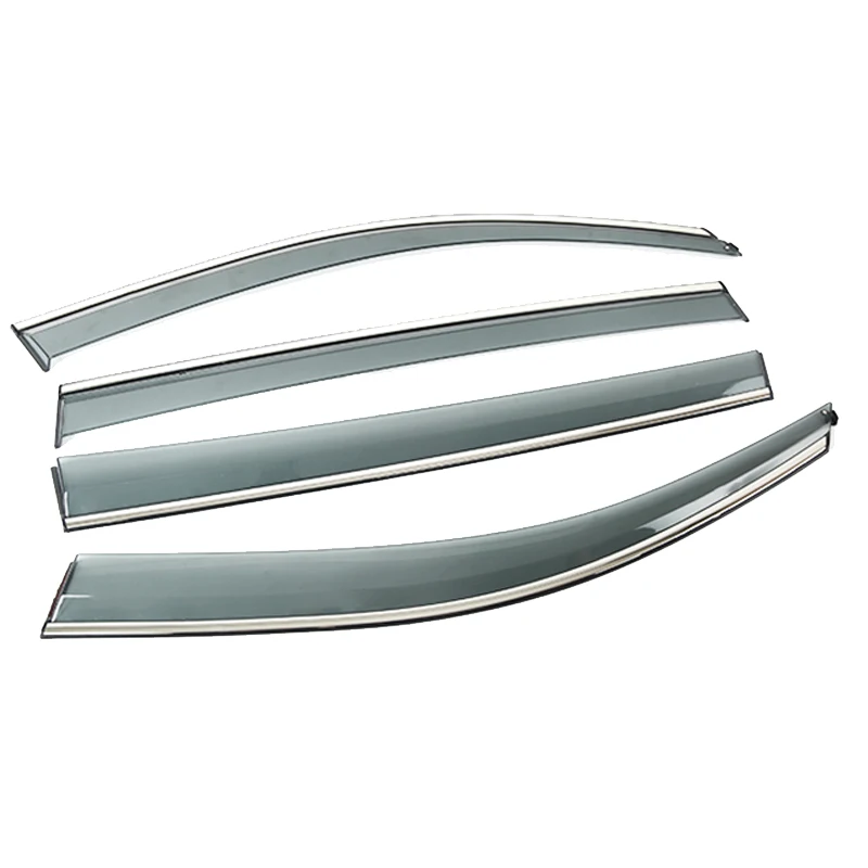 For Chery Tiggo 7 Pro 2020 2021 Window Visor Sun Rain Wind Deflector Awning Shield Vent Guard Shade Cover Trim Accessories