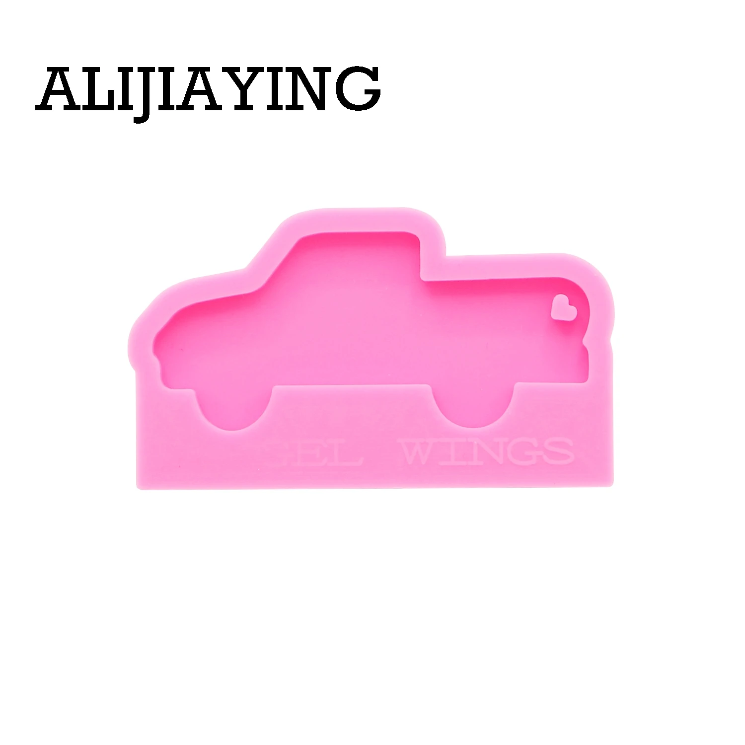 DY0148 Shiny Truck Keychain Silicone Resin Mold Car Moulds Make Crafts with Epoxy Art DIY Charms Jewellery, Chocolate Cake Molds