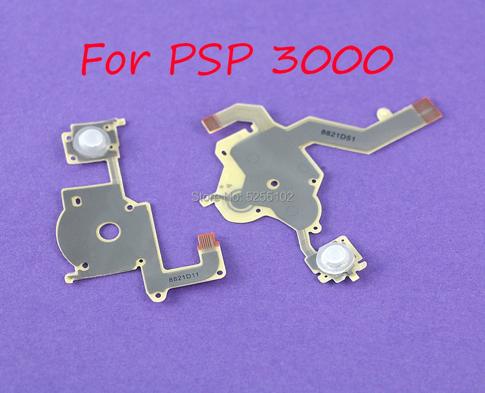 

50sets For PSP 3000 cable Left Right Buttons Function Start Home Volume PCB Keypad Flex Cable for Sony PSP 3000 PSP 3004 3008