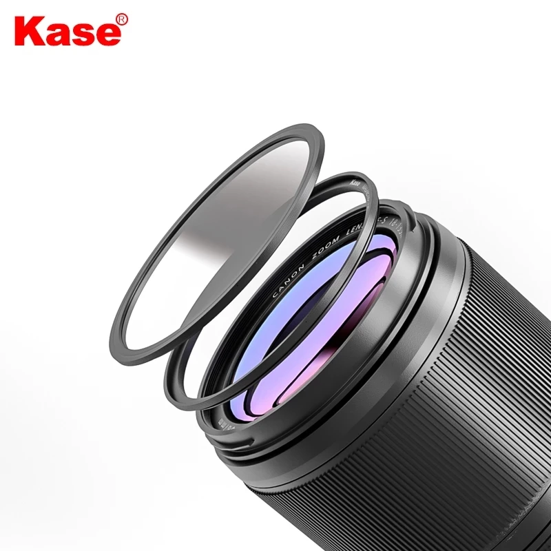 Kase Wolverine 마그네틱 중립 밀도 0.9 필터, 3 스톱 리버스 GND0.9 눈금, 77 82 95mm