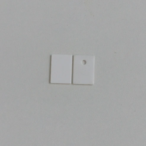 TO-247 Ceramic Plate 17*22*0.6 Alumina Ceramic Thermal Conductive Insulation IGBT High Temperature Resistance